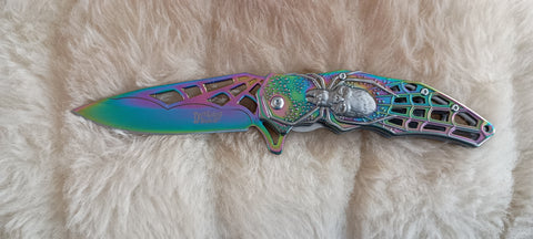 SPIDER TACTICAL SPRING ASSIST POCKET KNIFE