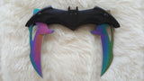 BATARANG BAT KNIFE-RAINBOW