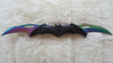 BATARANG BAT KNIFE-RAINBOW