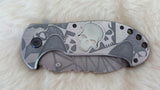 SKELETON "GLOW IN THE DARK" SPRING ASSIST POCKET KNIFE