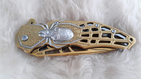 SPIDER TACTICAL SPRING ASSIST POCKET KNIFE