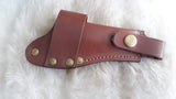 CUSTOM SIDE DRAW "DIRTY HARRY" HANDMADE LEATHER KNIFE SHEATH