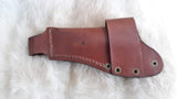 CUSTOM SIDE DRAW "DIRTY HARRY" HANDMADE LEATHER KNIFE SHEATH