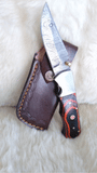 "CINCINNATI BENGALS TRIBUTE" DAMASCUS FOLDER W/SHEATH