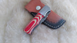 "ALABAMA ROLL TIDE" TRIBUTE DAMASCUS POCKET KNIFE