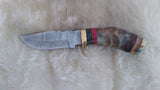 CUSTOM DAMASCUS "THE ULTRA MINI RAM" RAM HORN SKINNER KNIFE