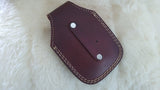 "CAMELBACK" DAMASCUS BURN CAMEL BONE POCKET KNIFE