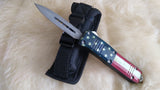"AMERICAN PATRIOT" DAMASCUS POCKET KNIFE