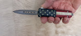 "AMERICAN PATRIOT" DAMASCUS POCKET KNIFE