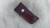"ALABAMA ROLL TIDE" DELUXE HAND MADE DAMASCUS FOLDER W/LEATHER SHEATH