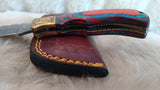 "AUBURN WAR EAGLE" DAMASCUS FOLDER