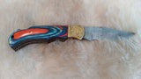 "AUBURN WAR EAGLE" DAMASCUS FOLDER