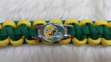 NFL GREEN BAY PACKERS PARACORD KEYCHAIN