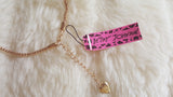 BETSEY JOHNSON MICROPHONE NECKLACE-HUGE SIZE