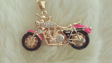 Betsey Johnson MOTORCYCLE NECKLACE-NEW