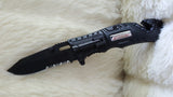 POLICE LED TACTICAL Rescue Knife-New