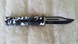 URBAN CAMO SAWBACK Bowie Tactical Rescue Knife-New