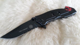 FIRE FIGHTER "FD" TACTICAL RESCUE KNIFE