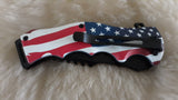 AMERICAN PRIDE "USA FLAG" SPRING ASSIST POCKET KNIFE