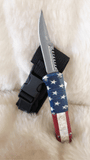 "AMERICAN PATRIOT" DAMASCUS POCKET KNIFE