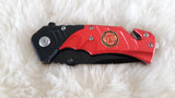 FIRE FIGHTER TACTICAL RESCUE POCKET KNIFE
