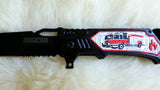 FIRE FIGHTER Tactical Rescue Knife-New