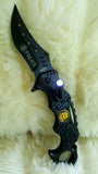 POLICE KARAMBIT Tactical Knife with LED Light-New