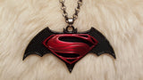 SUPERMAN vs. BATMAN Necklace-New