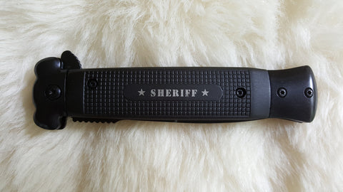SHERIFF SPRING Assist Striker Knife-New
