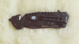 MARINE Tactical Survival Rescue Pocket Knife-Camo-New