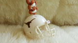 NCAA TEXAS LONGHORNS Football Helmet Paracord Keychain