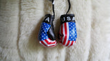 Rearview Mirror USA BOXING GLOVES-New