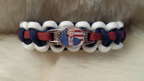 Donald Trump Paracord Bracelet-Select Size-Make America Great Again