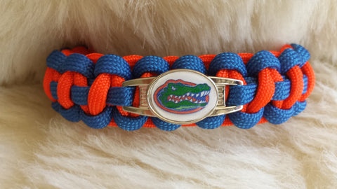NCAA Florida Gators Paracord Bracelet