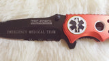 EMT TACTICAL Rescue Pocket Knife-New
